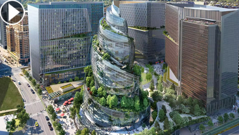 مقر أمازون الجديد يثير السخرية بسبب شكله الغريب.. ما القصة والتكلفة؟