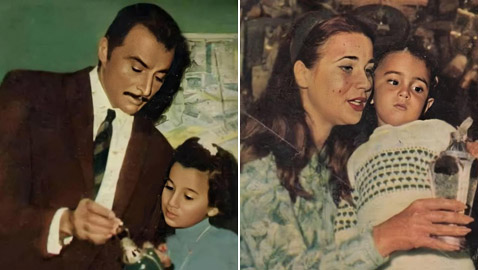 صور نجوم زمان يحتفلون برمضان مع الأطفال بالفوانيس، بينهم زبيدة وناهد ومظهر وزيزي وفوزي