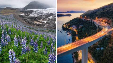 بالصور: إليكم 6 من أكثر طرق الرحلات البرية جاذبية حول العالم