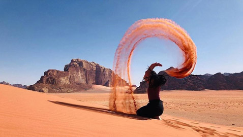 وادي رم.. رمال ذهبية تغري المصطافين بزيارة الأردن