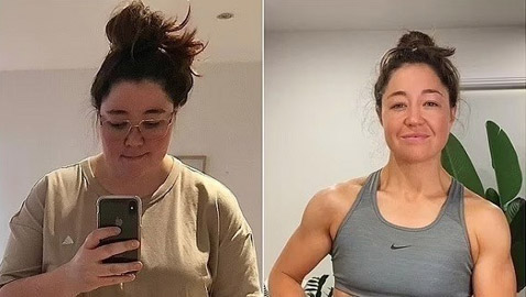 تكتشف إصابتها بالسرطان بفضل خسارة 45 كغ من وزنها