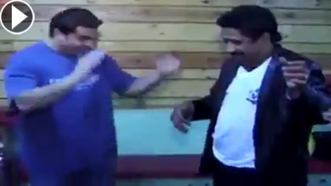فيديو رقص عمرو دياب والشاب خالد يشعل مواقع التواصل..
