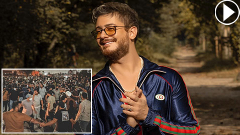 ماذا قال سعد لمجرد عن إلغاء حفله في بغداد بعد اقتحام العشرات للمسرح؟ فيديو