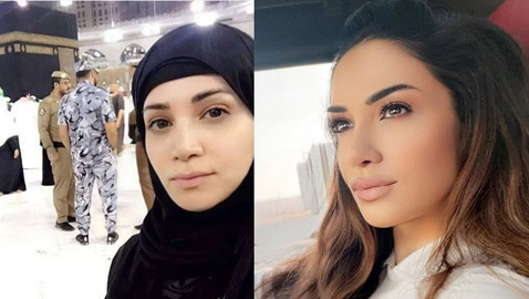 صورة ديانا حداد أمام الكعبة تثير الجدل: أليست مسيحية؟ 
