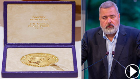 روسي حاصل على جائزة نوبل باع ميداليته بـ104 مليون دولار لأطفال أوكرانيا