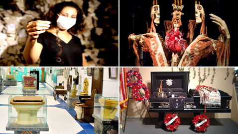 أغرب المتاحف بالعالم: أحدها يجمع شعر نساء وآخر يعرض الجثث البشرية!