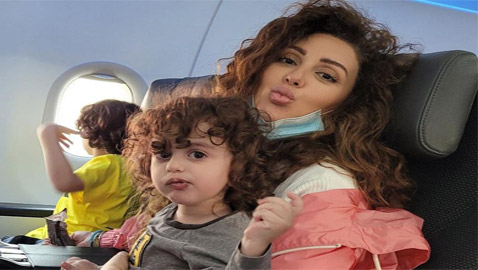 صور: ابن ميريام فارس في أحدث ظهور.. فهل يشبهها؟