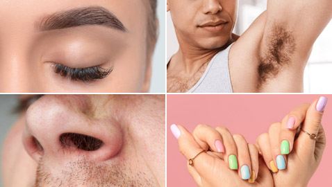 شعر الإبط والرموش.. أسباب امتلاك البشر لبعض الأجزاء العجيبة بالجسم