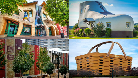 أحدها على شكل حذاء.. تعرفوا إلى أغرب أشكال المباني في العالم! صور