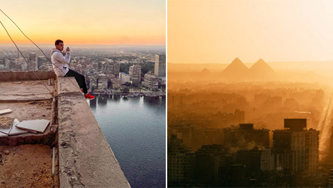 القاهرة من فوق.. مصور مصري يبرز 