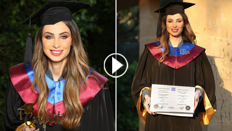 صور أنابيلا هلال تحصل على الدكتوراه.. هل تذكروها في عرب آيدول؟ فيديو