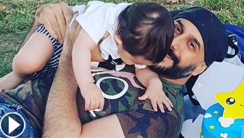 قصي خولي يحتفل بعيد ميلاد ابنه العميد فارس.. فيديو خاص