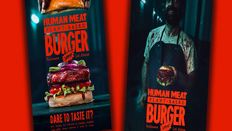 برجر بمذاق لحم البشر.. تجربة مرعبة