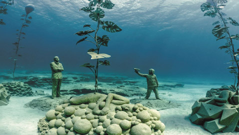 متحف موسان غابة مبهرة تحت الماء