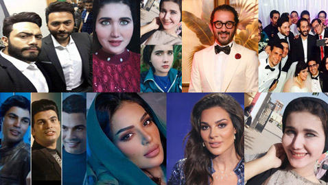 صور النجوم وشبهائهم: عمرو دياب، تامر حسني، زبيدة ثروت، أحمد حلمي ونادين نجيم!