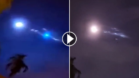 فيديو: الصاروخ الصيني الخارج عن السيطرة يسقط على الأرض ويبتلعته المحيط