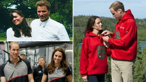 بالصور: 8 إطلالات للأمير ويليام وكيت ميدلتون بالأزياء نفسها