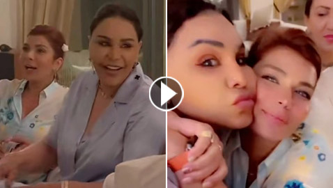 فيديو وصور: أحلام تصالح أصالة نصري وتدعوها لعشاء شهي ولعبة ورق!