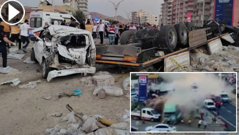 حادث دهس مرعب لشاحنة في تركيا قتلت 16 بعجلاتها وجرحت العشرات