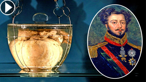 البرازيل تستقبل قلب أول إمبراطور لها.. محفوظ بجرة ذهبية منذ عام 1834