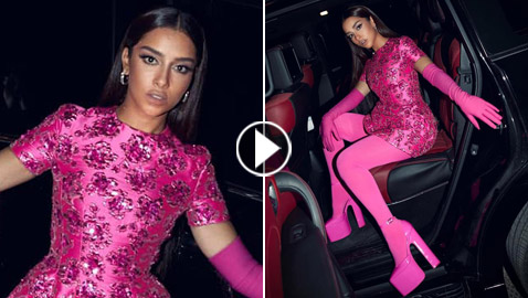 صور: بلقيس فتحي دمية باربي في حفلها بدبي.. وتختار الإطلالة من فالنتينو