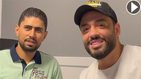 رامي جمال يفي بوعده للعامل المصري ذو الصوت المبهر أحمد سالم.. أغنيتين قريبا! فيديو