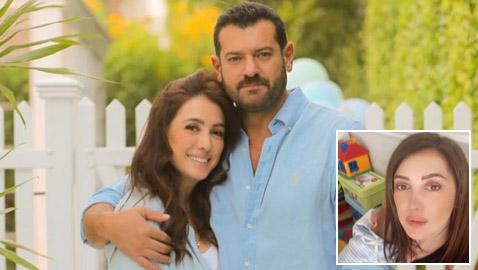 صور: كندة علوش وعمرو يوسف يرزقان بطفلهما الثاني مبكرا 3 أشهر.. عانى أزمة صحية!