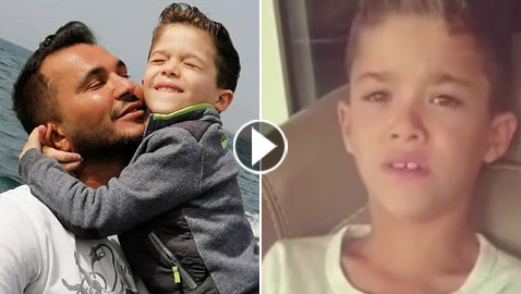 فيديو مؤثر: ابن جورج الراسي يناجي والده: كتير اشتقتلك وبعرف إنك بتشوفني من السما