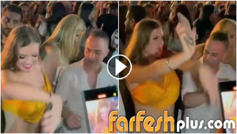فيديو حسام حبيب بوصلة رقص حماسية مع شابة حسناء.. هل يقهر شيرين؟