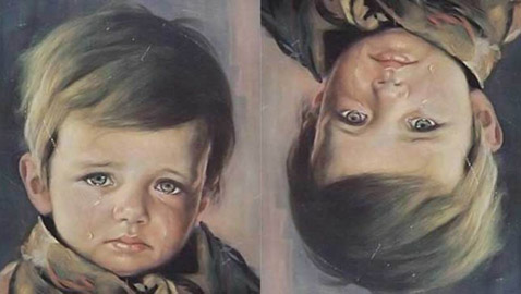 لوحة الطفل الباكي…لعنة لم نكن ندركها