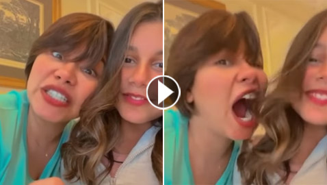 فيديو شيرين عبد الوهاب تستمع وابنتها لأغنية سميرة سعيد 