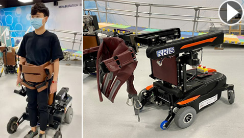 ابتكار روبوت جديد يساعد كبار السن.. 