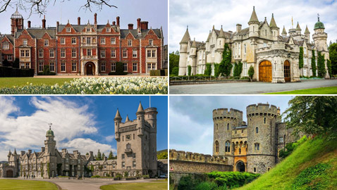 صور: أشهر القصور الملكية البريطانية المفتوحة للجمهور والتي يمكن زيارتها