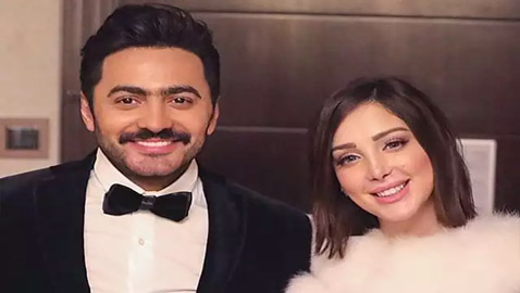 بسمة بوسيل تحذف صورها مع تامر حسني بعد الانفصال: 