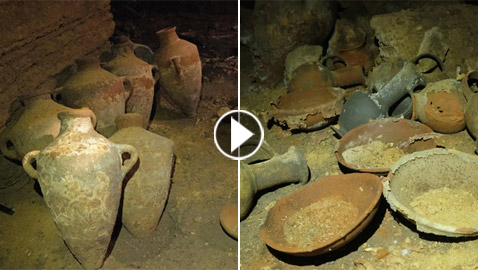 اكتشاف آثار فرعونية في إسرائيل: سرداب لدفن الموتى من زمن رمسيس الثاني