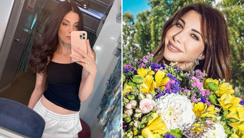 10 صور حديثة للنجوم: نانسي عجرم وسط الورود ورزان الجمال جريئة