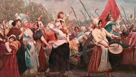 هكذا ساهمت مسيرة نسائية في إنجاح الثورة الفرنسية