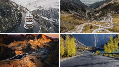 بالصور: إليكم أجمل الطرق في العالم لرحلات السيارات
