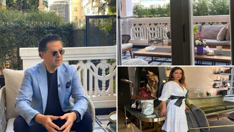 صور: جولة بمنزل راغب علامة الفاخر ذو الديكور الفخم في بيروت!