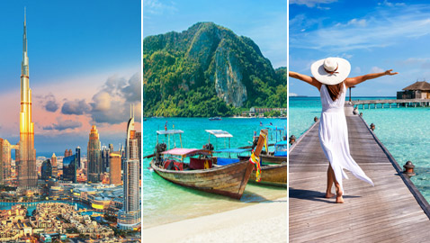 فاتتكم العطلة الصيفية؟ إليكم أبرز الوجهات السياحية الدافئة بالعالم خلال الشتاء
