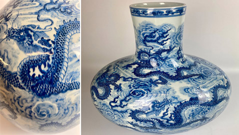 صور: مزهرية صينية تُباع في مزاد بسعر خيالي صدم صاحبتها!