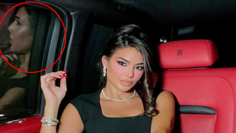 صور: ياسمين صبري تعدل ملامحها بالفوتوشوب وتقع في ورطة! نسيت انعكاس صورتها الحقيقية بزجاج السيارة!