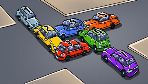 بـ7 ثوان فقط.. ما السيارة التي يجب إزاحتها لتسيير حركة المرور؟