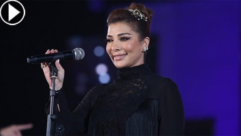 فيديوهات وصور: أصالة بدار الأوبرا، طرب وعفوية ومزاح مع الجمهور