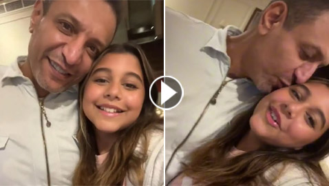 فيديو ابنة شيرين عبد الوهاب تظهر مع والدها بعد أيام من إثارتها الجدل