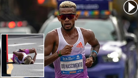 فيديو: إغماء عداء برازيلي خلال سباق ماراثون.. ترنح قبل أن يسقط أرضا