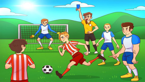 أمامك 5 ثوان فقط لاكتشاف الخطأ بملعب كرة القدم!