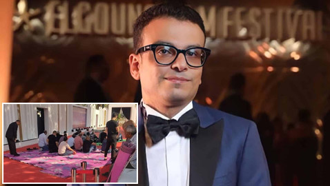 مهاجمة مدير مهرجان القاهرة لسخريته من أداء الصلاة على السجادة الحمراء!!