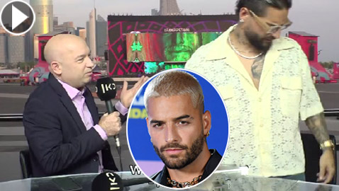 المغني الكولومبي مالوما لمراسل إسرائيلي: 
