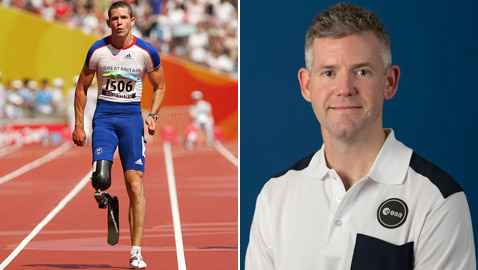 عداء بقدم واحدة.. أول رائد فضاء من ذوي الاحتياجات الخاصة بالعالم! صور